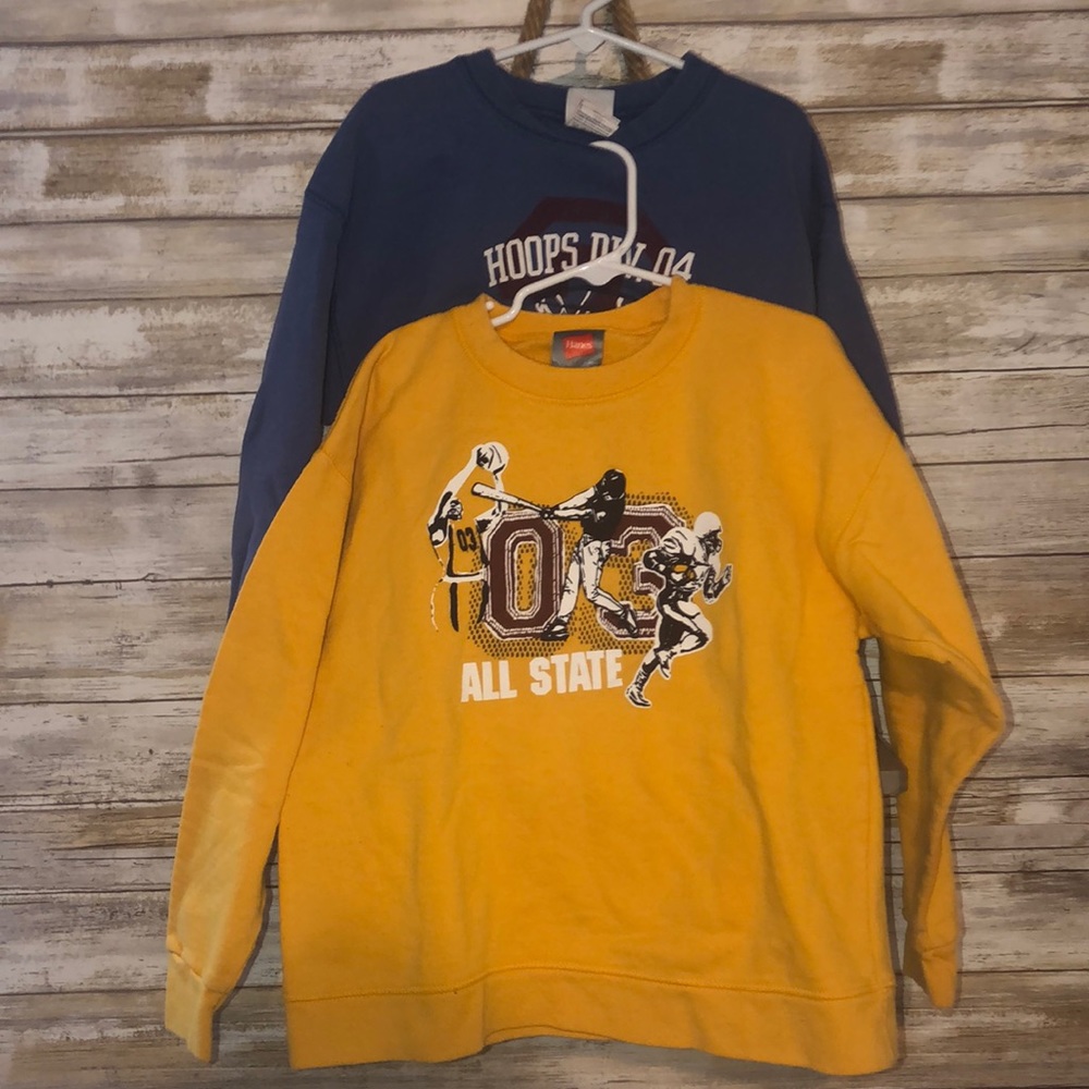 Boys sweat shirts
